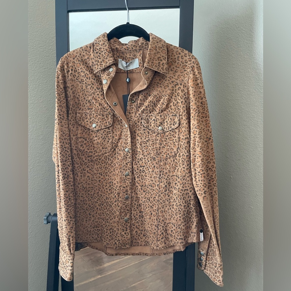 One Teaspoon Wild Thing Suede Shacket - Picture 5 of 7
